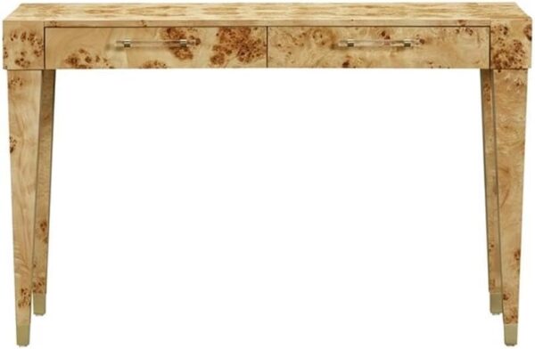 Furniture Natural Burl Work Desk - Image 4