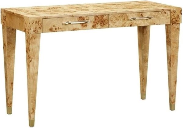 Furniture Natural Burl Work Desk - Image 5