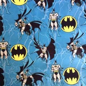 1 Yard (44") Batman Cotton Fabric – Licensed Print for Quilting, Sewing & Crafts