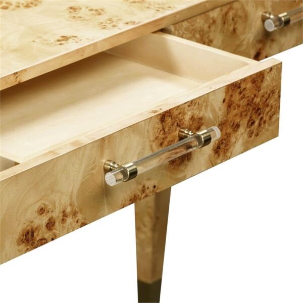 Furniture Natural Burl Work Desk - Image 2