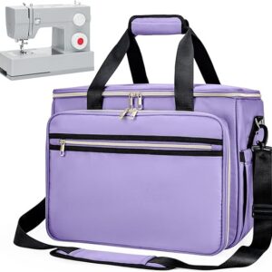 Sewing Machine Tote – Padded Bag with Removable Base, Fits Most Standard Models & Accessories