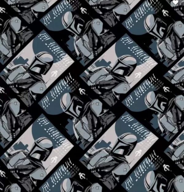 Star Wars Cotton Fabric, 1/4 Yard or Fat Quarter – 18x22 inches - Image 2