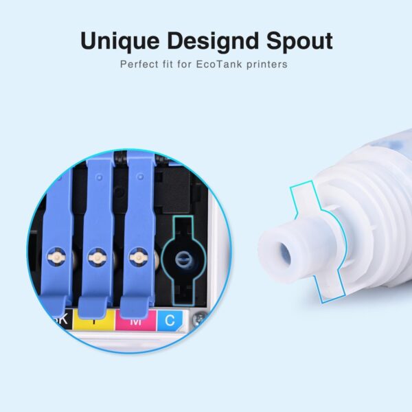 Cartridge-Free Super-Tank Sublimation Printer – Heat Transfer Printing for T-Shirts, Mugs, Bags & More - Image 4
