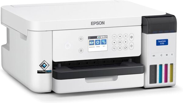 Epson SureColor F170 Dye-Sublimation Printer. Includes Full Set of Ink, User Guide, & AC Power Cable SCF170 - Image 4
