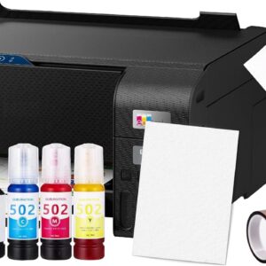 Sublimation Heat Transfer Printing Bundle – For T-shirts, Mugs, Bags, Heat Press Printer
