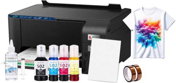 Sublimation Heat Transfer Printing Bundle – For T-shirts, Mugs, Bags, Heat Press Printer