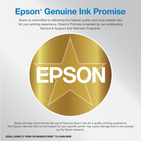 Wireless All-in-One Printer – Wide Format, Scan, Copy, Ethernet, 4.3" Touchscreen, White - Image 4
