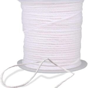 Braided Candle Wick Spool – 200 ft Cotton Wick Roll for Candle Making & DIY Projects