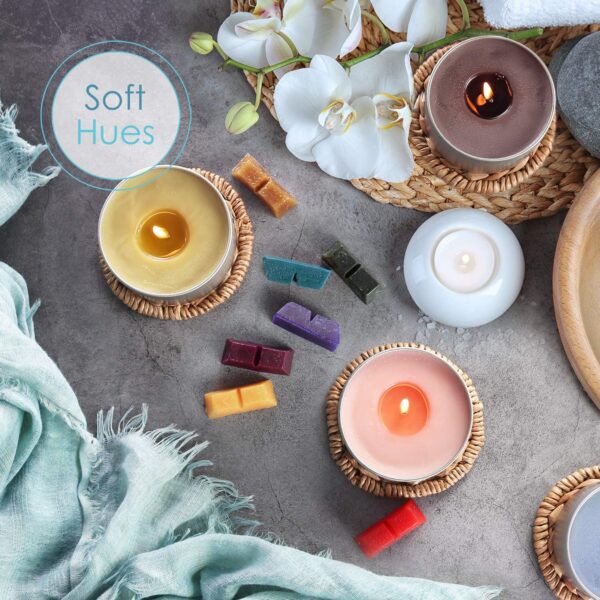 Candle Dye Blocks – 24 Colors, Nontoxic, Soy Wax Dye - Image 4