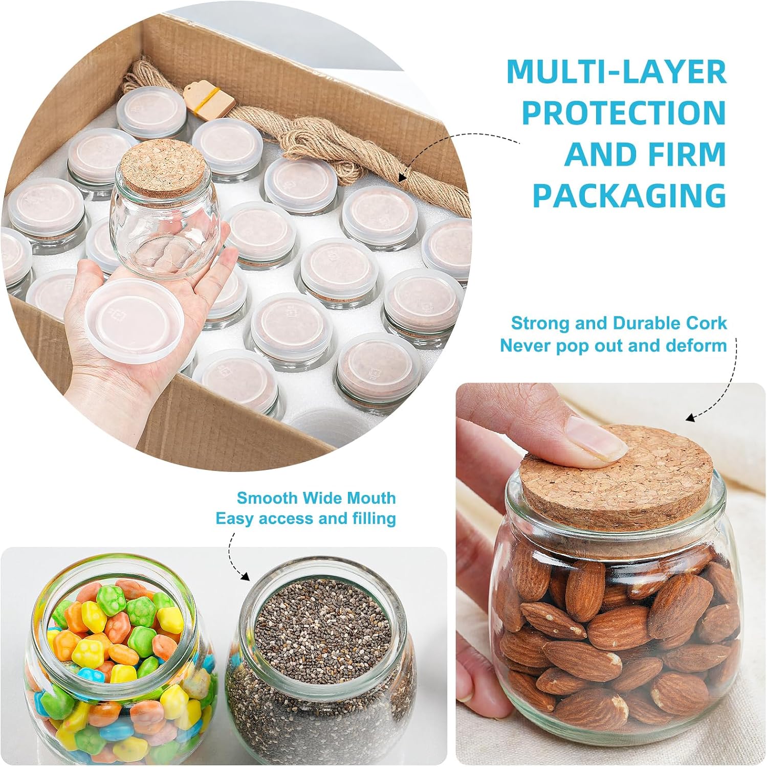 12-Pack 4oz Black Candle Tins with Lids – Empty Containers for DIY Candle Making & Packaging - Image 2