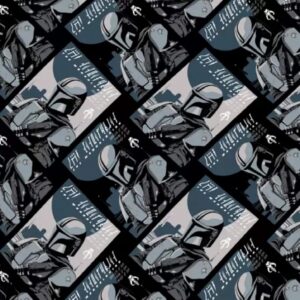 Star Wars Cotton Fabric, 1/4 Yard or Fat Quarter – 18x22 inches