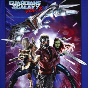 Guardians of the Galaxy Vol. 2 Quilt Fabric Panel, 36" – Gold/Red/Black