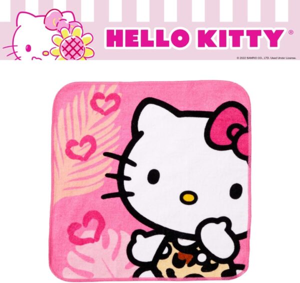 Hello Kitty Cotton Terry Towel Set – 2 Pieces, 50" x 25" (Bath/Pool/Beach) - Image 4