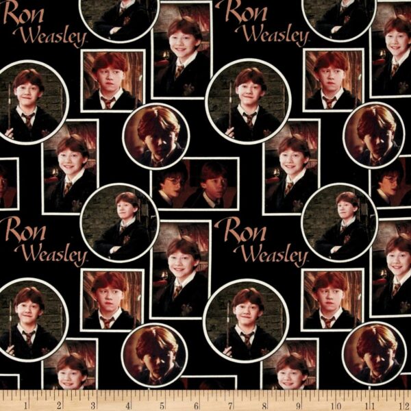 Harry Potter Ron Quilt Fabric – Multi, Digital Print