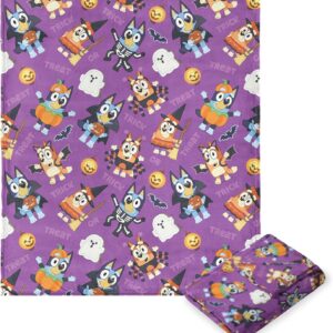 Bluey Silk Touch Throw Blanket – 50" x 70", Pup Tricks Design