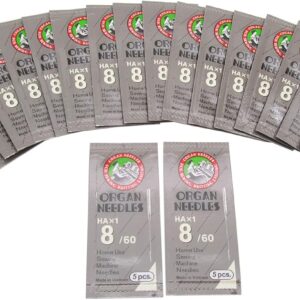 100PCS HAX1 Sewing Needles – Size 14/90, Compatible with Singer, Pfaff, Brother & More