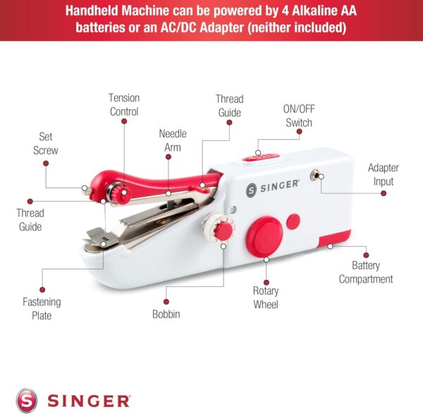 Portable Mending Machine – Single Thread Handheld Device for Quick Stitch Repairs - Image 4