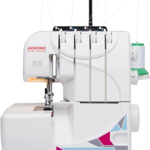 Serger – 3/4 Thread, Lay-In Threading, Differential Feed, White