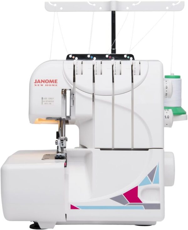 Serger – 3/4 Thread, Lay-In Threading, Differential Feed, White