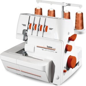 Serger Overlock Machine – 2-3-4 Stitch, 1250 Stitches/Min, Heavy-Duty Frame, Differential Feed, LED Light