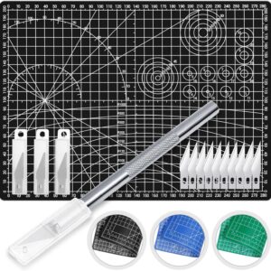 Precision Hobby Knife Set – Exacto Knife, Self-Healing Mat & 30 Blades for Crafts