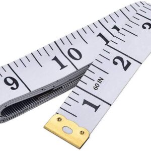 Soft Tape Measure – 60" Flexible Ruler with Double-Sided Inch & Centimeter Scale
