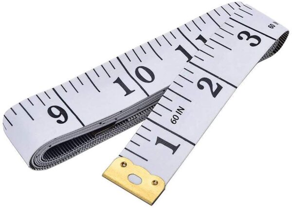 Soft Tape Measure – 60" Flexible Ruler with Double-Sided Inch & Centimeter Scale