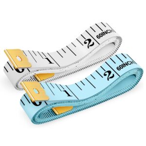 Tape Measure – 2-Pack 60" Double-Sided Soft Rulers for Sewing, Tailoring & Body Measurement