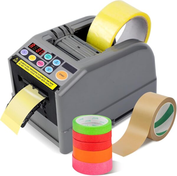 Ribbon Cutting Machine, 39.9 Inches Advanced Automatic Tape Dispenser, Ideal for Shipping, Gift Wrapping, Schools, Restaurants, Businesses, Homes