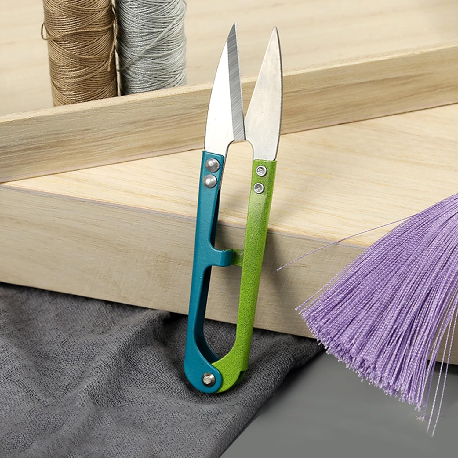 5PCS 4.1" Embroidery Scissors – Multipurpose Thread Cutters for Sewing & Crafts - Image 4