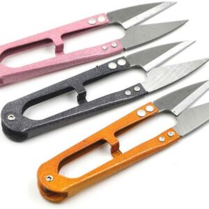 4.1" Sewing Scissors (3-Pack) – Small Thread Snips for Stitching & DIY Crafts (Multicolored)