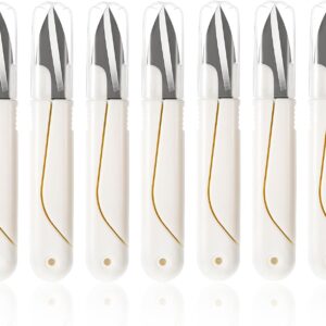 7-Pack Stainless Thread Snips – Precision Scissors for Sewing, Embroidery & Crafts