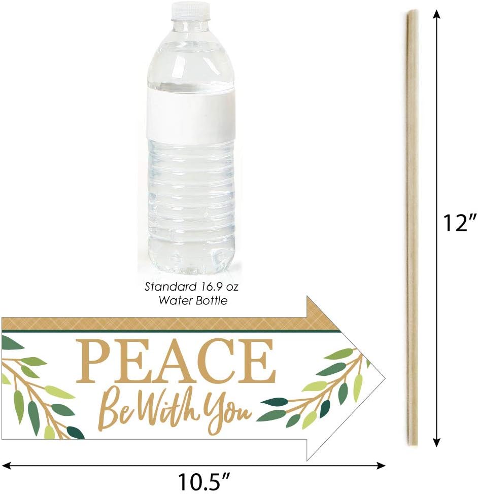 10-piece elegant cross photo booth kit for fun religious party pictures. - Image 3