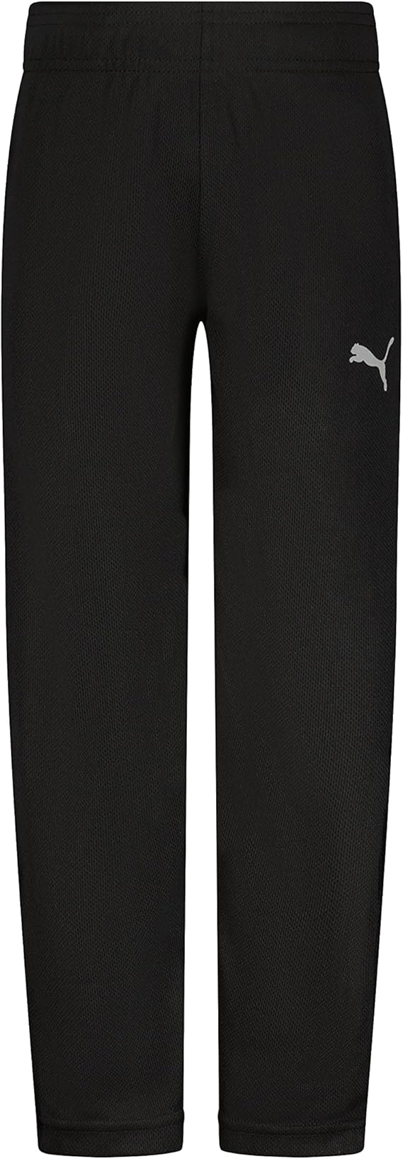 Boys Athletic Mesh Pants Elastic Waist Tapered Leg