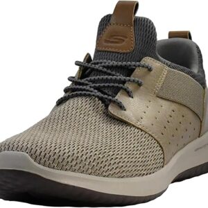 Men's Classic Fit Slip On Knit Sneaker with Memory Foam