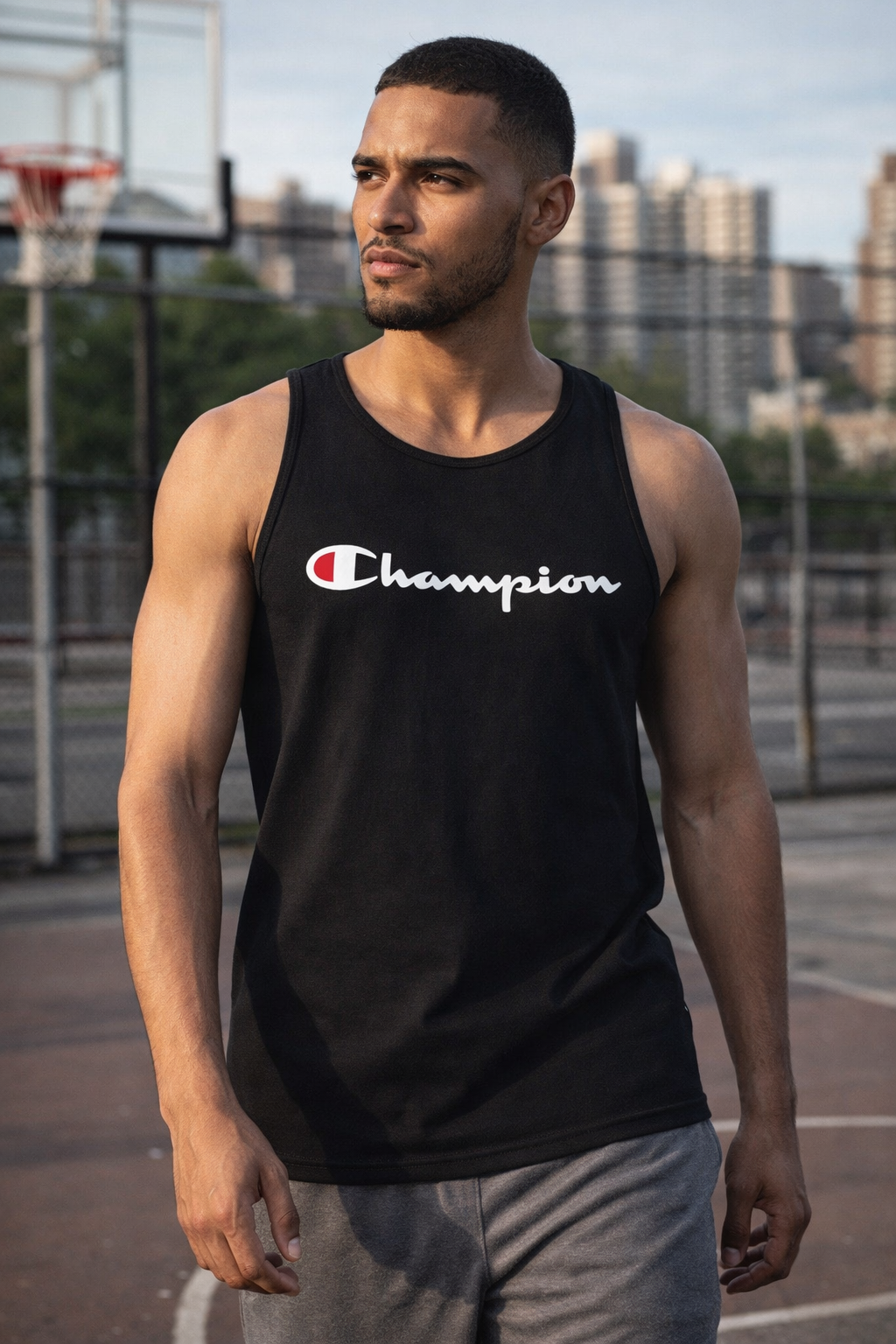 Mens Big Tall Sleeveless Tank Top Athletic Workout Shirt - Image 3