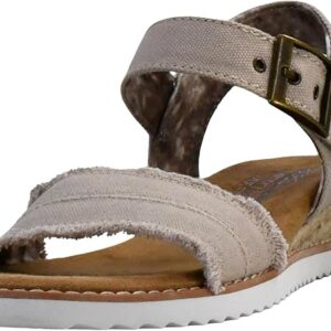 Women's Casual Strappy Wedge Sandals with Memory Foam Comfort
