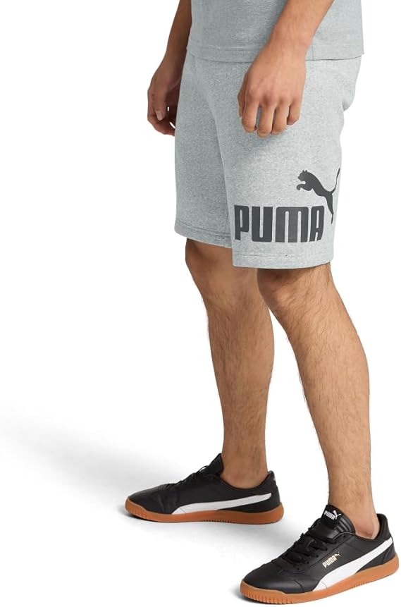 Mens Big Logo Fleece Shorts Adjustable Waist Casual - Image 3