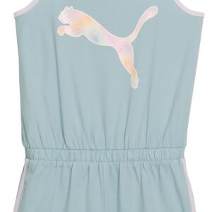 Girls Sleeveless Romper One-Piece Lightweight Comfortable Outfit