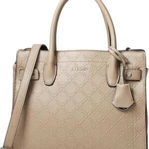 Women’s Satchel Handbag PVC Top-Handle Zippered Pockets