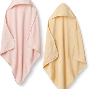 Unisex Hooded Baby Bath Towel, Soft Absorbent Wrap