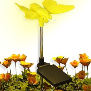“Solar Butterfly Garden Light, Outdoor Decorative Lamp with Wings