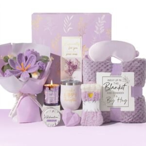 Spa Self-Care Gift Basket for Women, Birthday and Get Well Gift